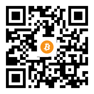 bitcoin:1vEPXenS7nZ937CK2WJZsdjAJ85v4oB5p black Bitcoin QR code
