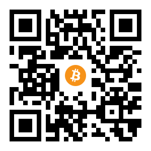 bitcoin:1wbKxbst4tZZrJaizn8SDFErbp6Qv97L1 black Bitcoin QR code
