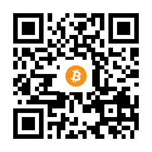 bitcoin:1xPUwPPLQwZxhveNgvbHN5MzraV2TTVrN black Bitcoin QR code