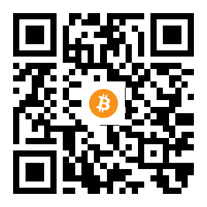 bitcoin:1xVzThRabnnqheCoUvnmfBs8giaJe1MFi black Bitcoin QR code