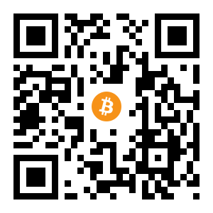 bitcoin:1yAFNheT6MyMddhYXqjW9yYgNh6KiKTWb black Bitcoin QR code