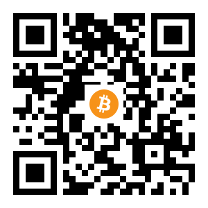 bitcoin:31hWHLG8aNrLHsiBfid5mn9fi35f1JCdxp black Bitcoin QR code