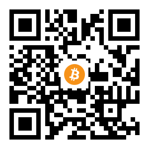 bitcoin:31itS9zMPPKmYKY444GeavjWeYquMUy4x4 black Bitcoin QR code