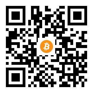 bitcoin:31k2z8HocUWMCMXBkXREPiXNgK2fB3iLwo black Bitcoin QR code