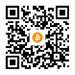 bitcoin:31oiuGasUv5UVA67SZJ6T9PkqRJVc8aoj5 black Bitcoin QR code