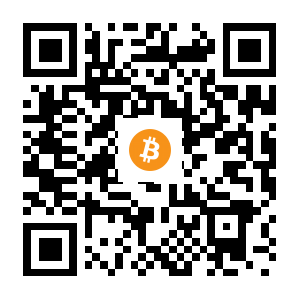 bitcoin:31s2RKC7AyPY8ytmX62Z8QjRVZrTvR9JJA black Bitcoin QR code