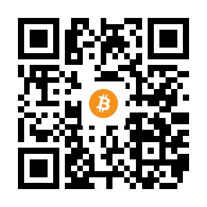 bitcoin:31sR3m6znoyunSgo6qiGfAay71JW557sPQ black Bitcoin QR code