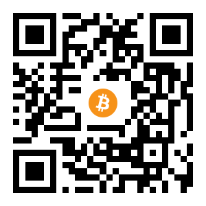 bitcoin:31upAwW6N9GMCc9uMwi5pPqnPG5vSVZ3kY black Bitcoin QR code