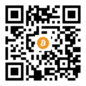 bitcoin:31vVViVc2K6EAKMh6ssEwdvhdfSxCpHcJU black Bitcoin QR code