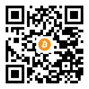 bitcoin:31yJGW26LHSVVE5vYx6YDf8GTYXnH4u7qv black Bitcoin QR code