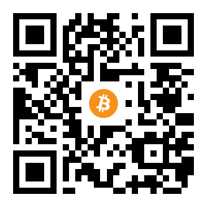 bitcoin:321MWpfktxQTiN5gLSFGtxZiHwLDG2UfUj black Bitcoin QR code