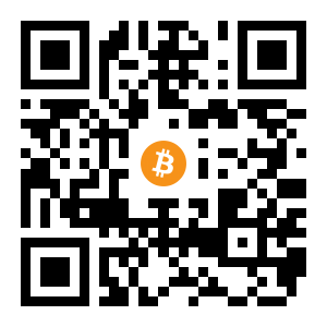 bitcoin:322xAMhV4uDAxAV7K2zjFkgb3L1pQwAAow black Bitcoin QR code