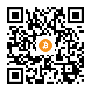bitcoin:323mZhJ7CaU6wyyPaLAGdUBhwxxxnNw45a black Bitcoin QR code