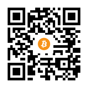 bitcoin:32DYFvAspxfHYZFZNvisiTGrGiydVh8BPf black Bitcoin QR code
