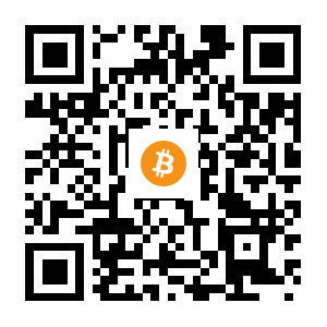 bitcoin:32FPPioXTsCG8Taqpf1Usb5PgJGtHJ6mFa black Bitcoin QR code