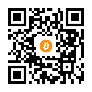 bitcoin:32FXmySiE73ME4UcWN9CUqFajtM6tHJJ3v black Bitcoin QR code