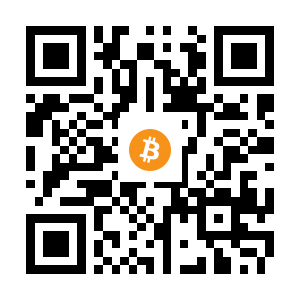 bitcoin:32GRJhBNfZpvb83KkdznYvSqVNthurt7sh black Bitcoin QR code
