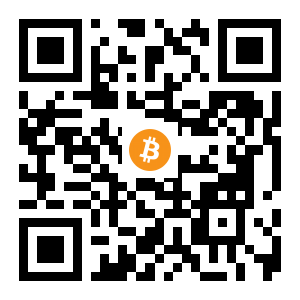 bitcoin:32HqRudrBiB6NxXEw7eP8uBdQb5JiMGVEX black Bitcoin QR code
