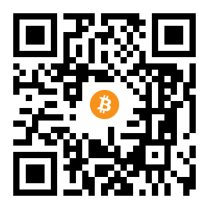 bitcoin:32HxVXZfBnN1ErHfArcWa4JMW1NTjofT8F black Bitcoin QR code