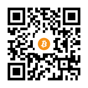 bitcoin:32M8hg4qfFjzAXUzfqjALSUSHF9nYB5dLD black Bitcoin QR code