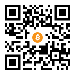 bitcoin:32QKdUstGm8Sqw3DJs3kGW2MYJgxHuwVkL black Bitcoin QR code