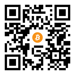 bitcoin:32U6r1B3fknvJDeq1vtNUYvch9n1NdZY6F black Bitcoin QR code