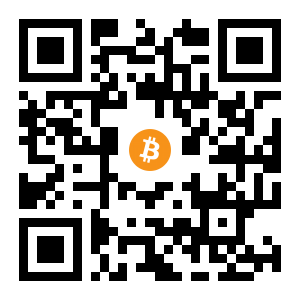 bitcoin:32Uegt2DjcEdrazrk7BZ2c43bvhD2HoWXw black Bitcoin QR code