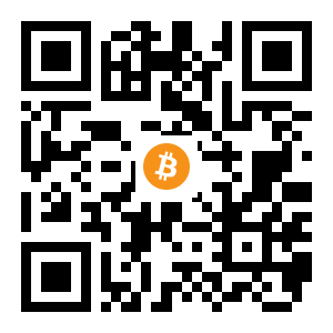 bitcoin:32UjUPzU7THtbAdnP2qKUacN36n5HXFRnV black Bitcoin QR code