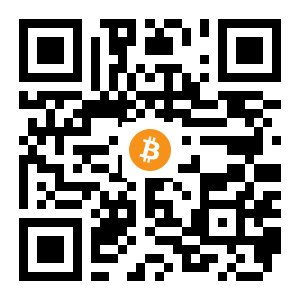bitcoin:32YiACaA72f25dzv3i1Gc7nFPWk6c8oUfs black Bitcoin QR code