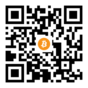 bitcoin:32akY3F9M8jV5qRij77WvAQwXpoDMV8j2y black Bitcoin QR code
