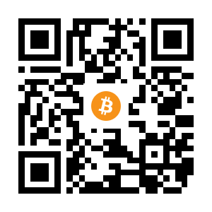 bitcoin:32e93uVjkAbtmrFWWxEZM5sWafXWxG6mTL black Bitcoin QR code