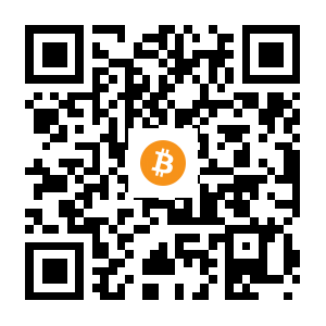 bitcoin:32eyUGvWAtxTivbZLEnQpvkWkssiwTU8aq black Bitcoin QR code