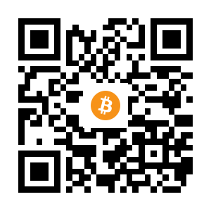 bitcoin:32hJFdkCsNx2ju9eCHgnhaem3hifDSs4wE black Bitcoin QR code