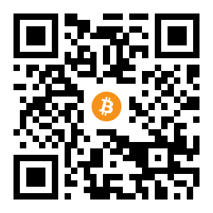 bitcoin:32iXHmjN14vRMQcdtwDdYUnFZCLbUv6fwn black Bitcoin QR code