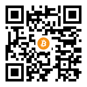bitcoin:32ibaQAxBahBDXVJGeVJRGKLaBVM3Bh4aL black Bitcoin QR code