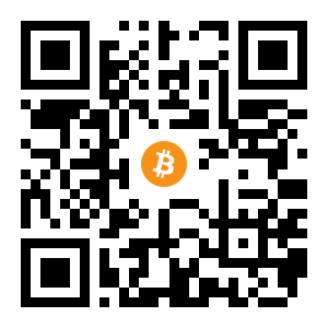 bitcoin:32jvr7wB4MPiU1gDK1vXx5Bk8C1j5DCkQW black Bitcoin QR code