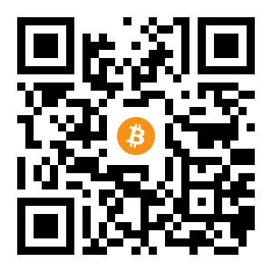 bitcoin:32mh6omh1eZXCUsoXhHg8XAHPZMnhCF5Vx black Bitcoin QR code