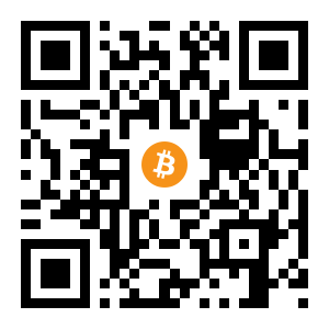 bitcoin:32udx1jqH8RbvqUvK65A449JuD3cakLjDJ black Bitcoin QR code