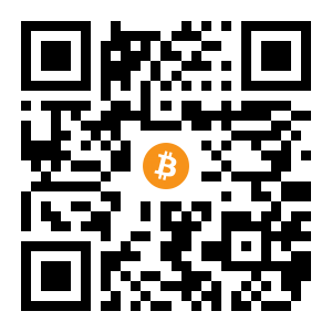 bitcoin:32vcF5htDFU5dmtrLYpgmrhjScskWW4KD5 black Bitcoin QR code