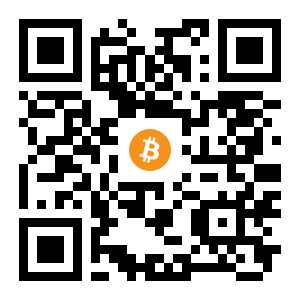 bitcoin:32w4mvG91rGGHCcKr3nur69Hy3LwRUZYWB black Bitcoin QR code