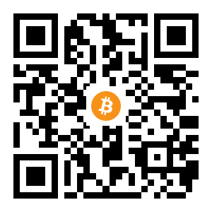 bitcoin:32xiNEBr5vDZrNFp9RgQ2SumwWAA5YK1er black Bitcoin QR code