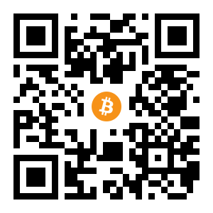 bitcoin:3311NrsdWmckE8NL5CbAZV3RcKTM8vSChV black Bitcoin QR code