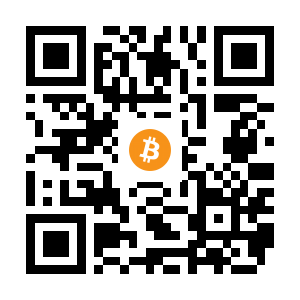 bitcoin:331BuU6kwebeXKAXD88Msy4f1s1QjtbRVM black Bitcoin QR code