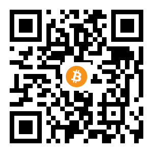 bitcoin:334UaWUao6fvAbv8RDx6EHsH88puFmR2xy black Bitcoin QR code