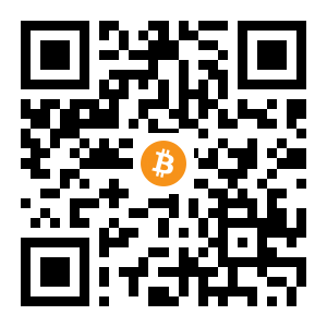 bitcoin:3393pSHrtTfwh63HASzCgNkUJERKDjGLCC black Bitcoin QR code