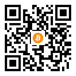 bitcoin:339TmvWfvtAqcpsLMMtNy1CLzGxJQjo6ai black Bitcoin QR code