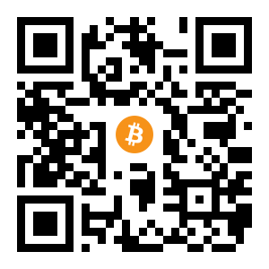 bitcoin:339g6TuF6ZkzhaUdrr8DVriV8zcVwpZydP black Bitcoin QR code