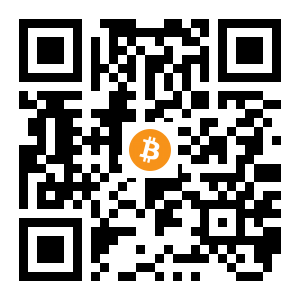 bitcoin:33BrQJ1ZAoNUaad9FVkuWY8fsCmeKQVzzD black Bitcoin QR code