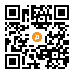 bitcoin:33CH1xFNwxqp9kyh2R22tB5ynGRGn7m4a5 black Bitcoin QR code