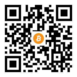 bitcoin:33CtxVcZNiYbFqTamQGCKFaY8YWMqCxz5R black Bitcoin QR code